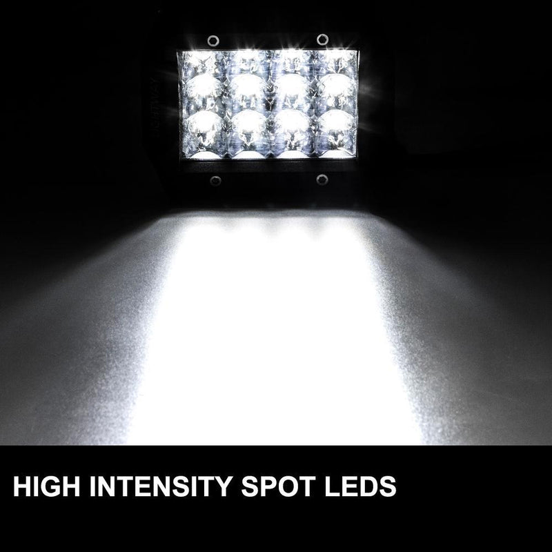 2X 4inch Philips LED Work Light Bar Spot Beam Driving Reverse 4WD Truck Payday Deals