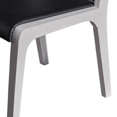 2X Baily Dining Chair Black & White
