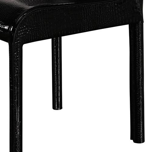 2X Espresso Dining Chair Black Colour Payday Deals