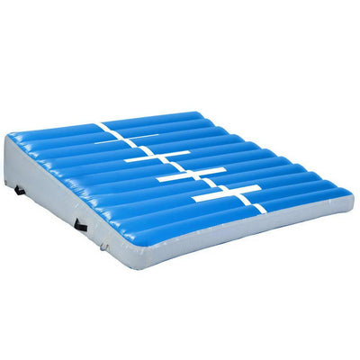 Everfit 2X2X0.6M Airtrack Inflatable Air Track Ramp Incline Mat Floor Gymnastics - Payday Deals