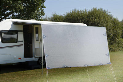 3.7m Caravan Privacy Screen Side Sunscreen Sun Shade for 13' Roll Out Awning Payday Deals