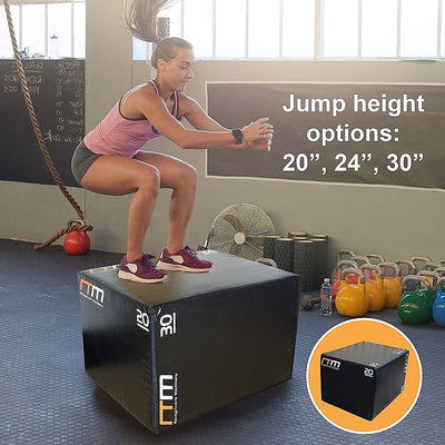 3 IN 1 Foam Plyo Games Plyometric Jump Box Payday Deals