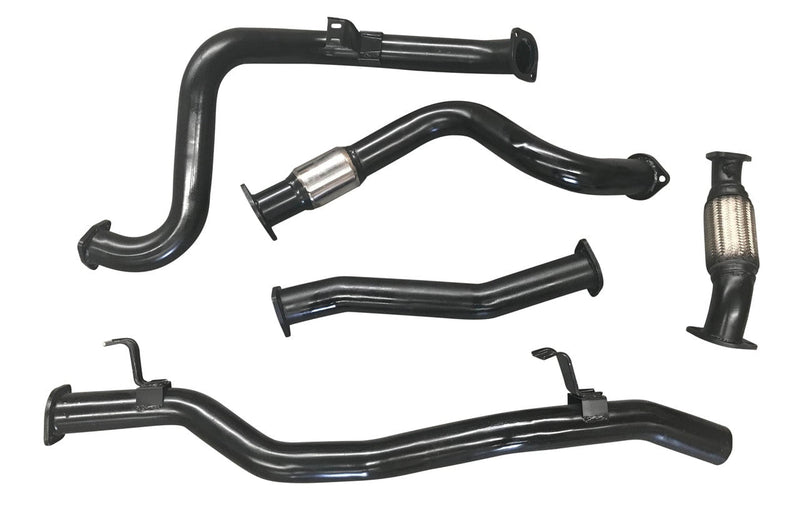 3 INCH RHINO EXHAUST WITH CAT AND NO MUFFLER FOR TOYOTA LANDCRUISER VDJ79 SINGLE CAB V8 2007 - 08/2016 Payday Deals