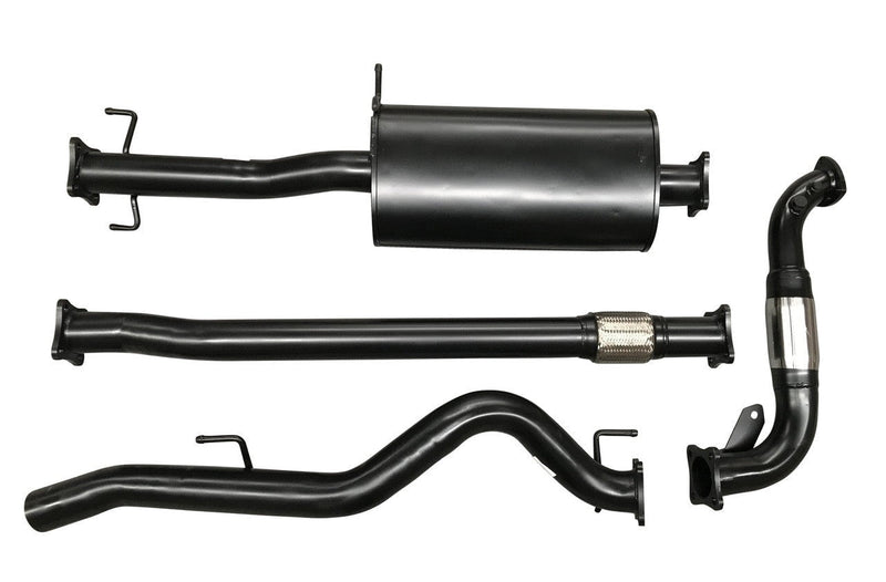 3 INCH RHINO EXHAUST WITH CAT & MUFFLER FOR 2.5L ML MN MITSUBISHI TRITON Payday Deals