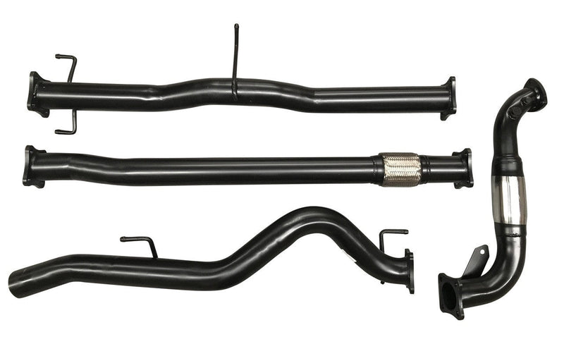 3 INCH RHINO EXHAUST WITH CAT NO MUFFLER FOR 2.5L ML MN MITSUBISHI TRITON Payday Deals