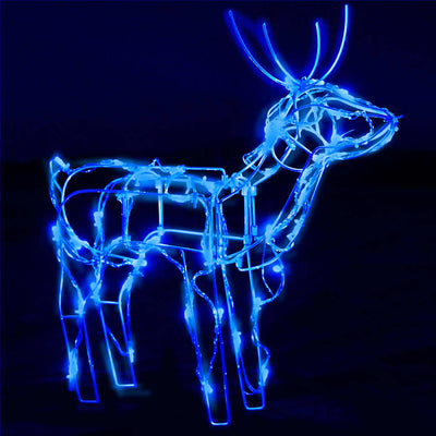 3 Piece Christmas Light Display Reindeers 229 LEDs Payday Deals