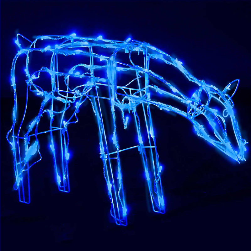 3 Piece Christmas Light Display Reindeers 229 LEDs Payday Deals