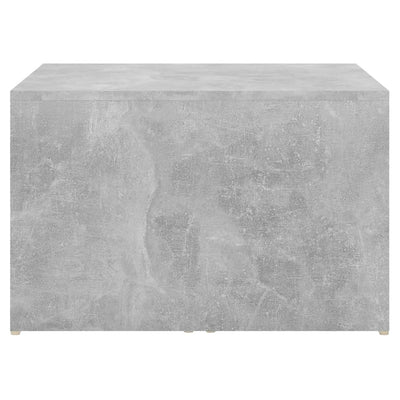 3 Piece Nesting Coffee Table Set Concrete Grey 60x60x38 cm Payday Deals