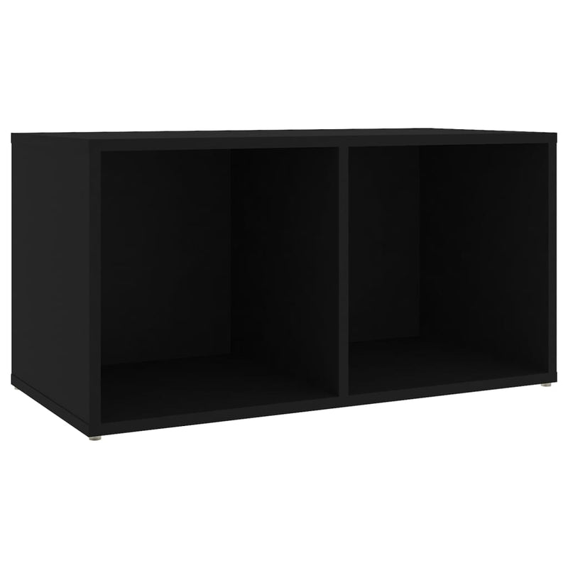 3 Piece TV Cabinet Set Black Engineered Wood Payday Deals