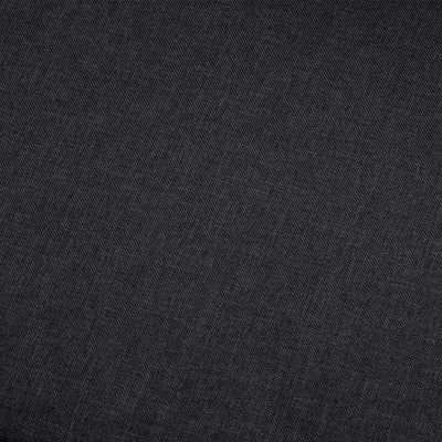 3-Seater Sofa Dark Grey Fabric Payday Deals