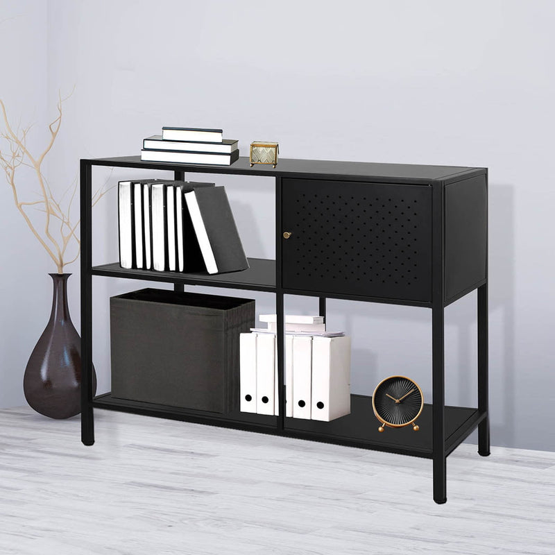 3-Tier Console Table Office Furniture Desk Hallway Side Entry Hall Display Shelf Payday Deals