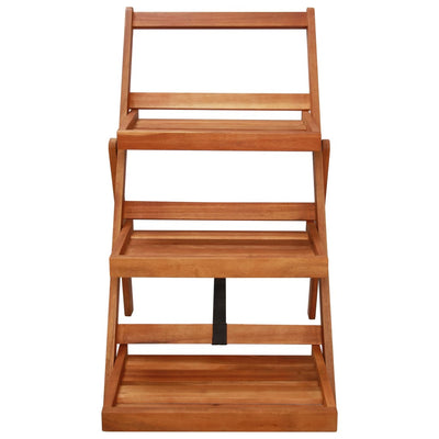 3-Tier Plant Stand 50x63x80 cm Solid Acacia Wood Payday Deals