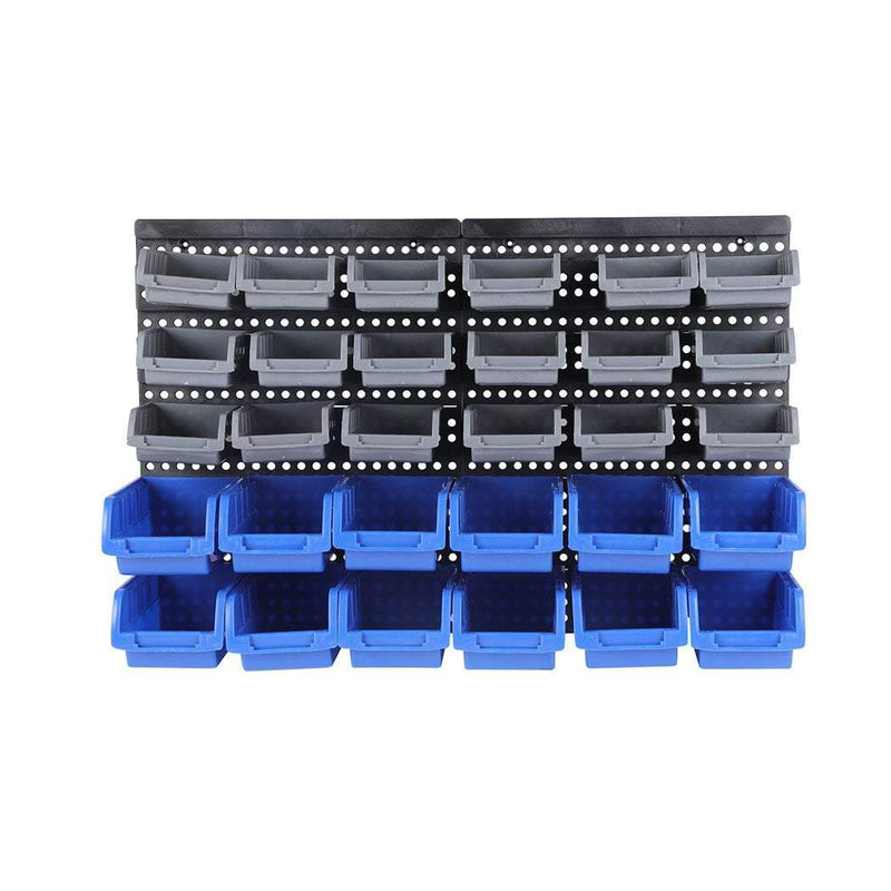 30 Tool Storage Bins Tool box Wall Mounted Organiser Parts Garage Workshop Boxes Payday Deals