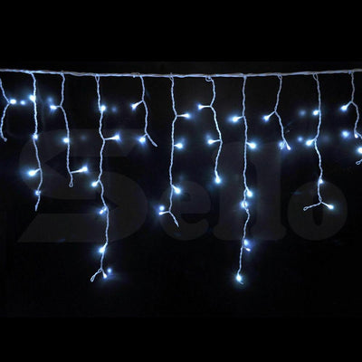 300 LED Curtain Fairy String Lights Wedding Outdoor Xmas Party Lights Cool White Payday Deals