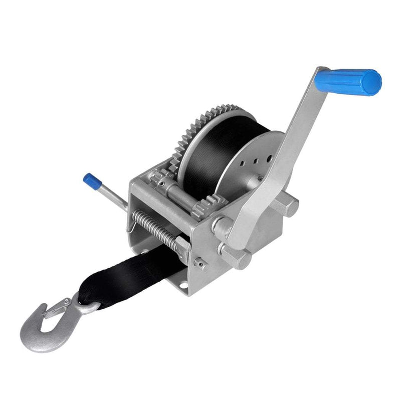 3000kgs Hand Winch 3 Speed with Webbing Strap Payday Deals