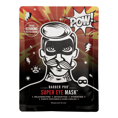 Barber Pro Super Eye Mask Detoxifying Hydrating Mens Skin Care