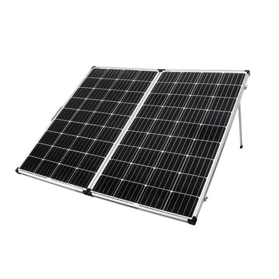 300W Folding Solar Panel Kit Generator Camping Power Mono Charging Caravan Home