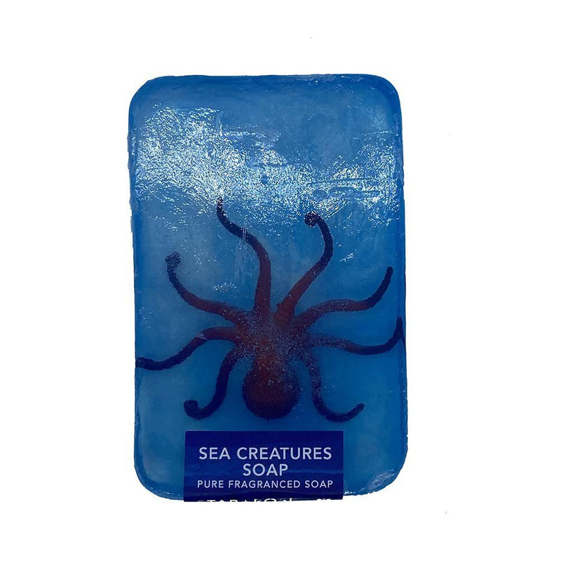 Star + Rose Sea Creatures Pure Fragranced Body Soap Bath Shower Assorted 100g