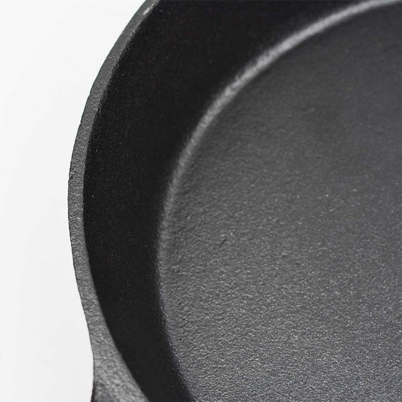 30cm Cast Iron Skillet / Fry Pan 12 Inch Pre Seasoned Oven Safe Cooktop & BBQ