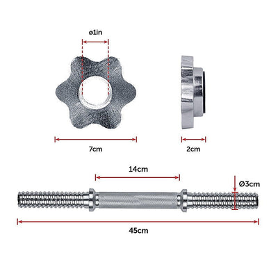 30KG Dumbbell Adjustable Weight Set Payday Deals