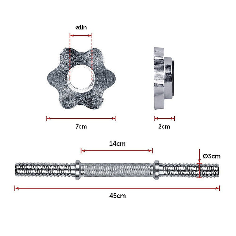 30KG Dumbbell Adjustable Weight Set Payday Deals