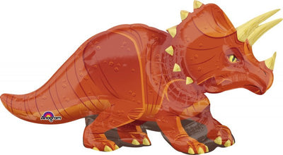 Dinosaur Triceratops SuperShape Foil Balloon