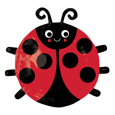 Ladybug Junior Shape Foil Balloon