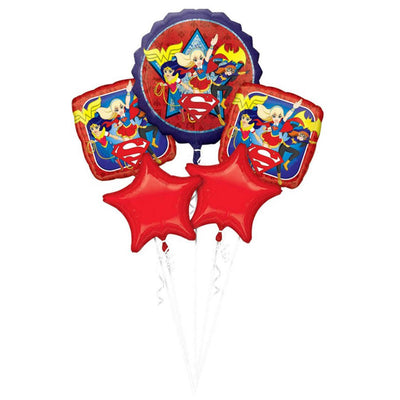 DC Superhero Girls Foil Balloon Bouquet