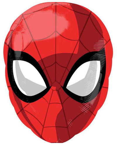 Spiderman Head Animated Foil Balloon