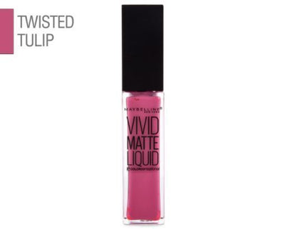 Maybelline 8ml Color Sensational Vivid Matte Liquid Lipstick - Twisted Tulip #12