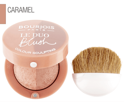 Bourjois 2.4g Le Duo Blush Colour Sculpting 03 Carameli Melo