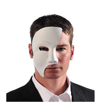 Phantom Mask White Costume Accessory
