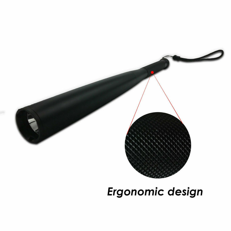 36cm Baseball Bat LED Flashlight Bright Baton Torch Emergency Security Tool Payday Deals