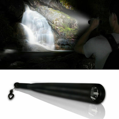 36cm Baseball Bat LED Flashlight Bright Baton Torch Emergency Security Tool Payday Deals