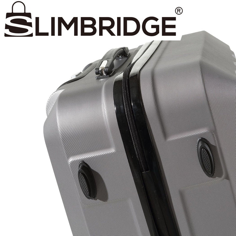 3pcs Luggage Sets Travel Hard Case Lightweight Suitcase TSA lock Dark Grey Payday Deals