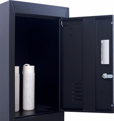 4-Door Vertical Locker for Office Gym Shed School Home Storage Payday Deals