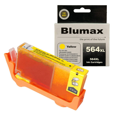 4 Pack Blumax Alternative Ink Cartridges for HP 564XL  (BK+C+M+Y) Payday Deals