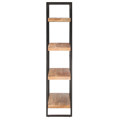 4-Tier Bookcase 120x40x180 cm Solid Acacia Wood Payday Deals