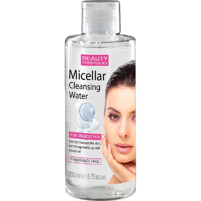 Beauty Formulas Micellar Cleansing Water Facial Cleanser 200ml