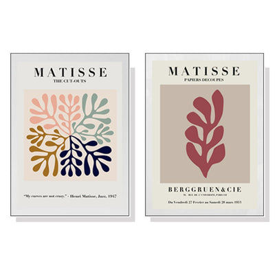 40cmx60cm Matisse 2 Sets White Frame Canvas Wall Art Payday Deals