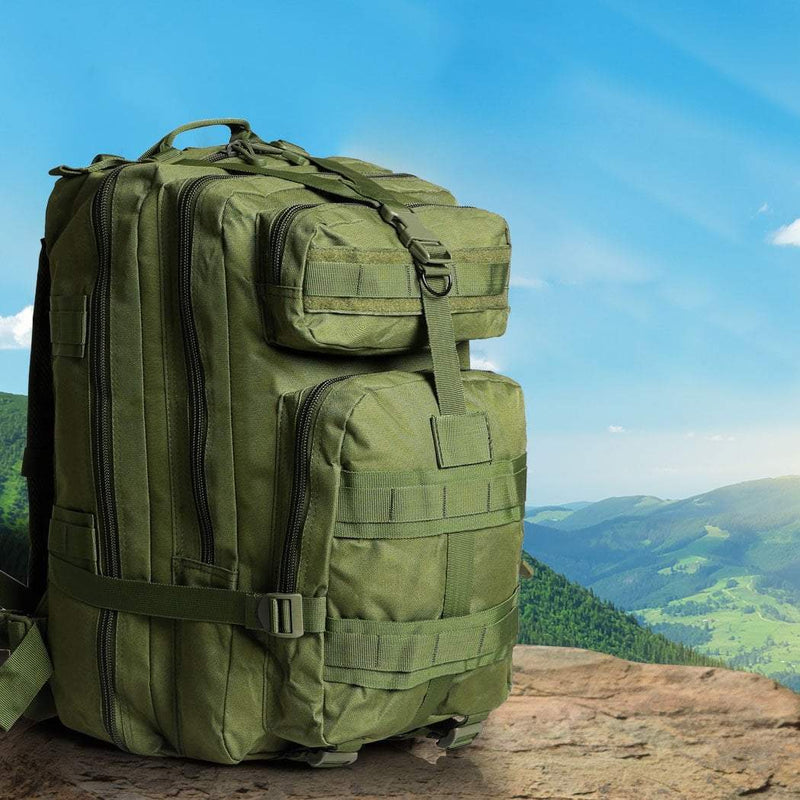 40L Military Tactical Backpack Hiking Camping Rucksack Outdoor Trekking Army Bag Payday Deals