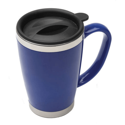 425ml Double Walled Ranger Mug Travel Cup Thermal - Blue Payday Deals