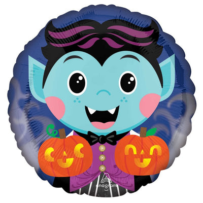 Halloween Cute Vampire Standard Foil Balloon