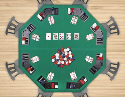 48" Folding Poker & Blackjack Table Payday Deals