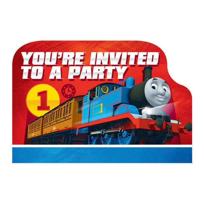 Thomas The Tank Engine All Aboard Postcard Invitations 8 Pack