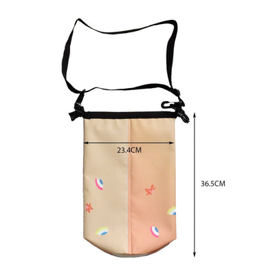4L Dry Carry Bag Waterproof Beach Bag Storage Sack Pouch Boat Kayak Beige Payday Deals