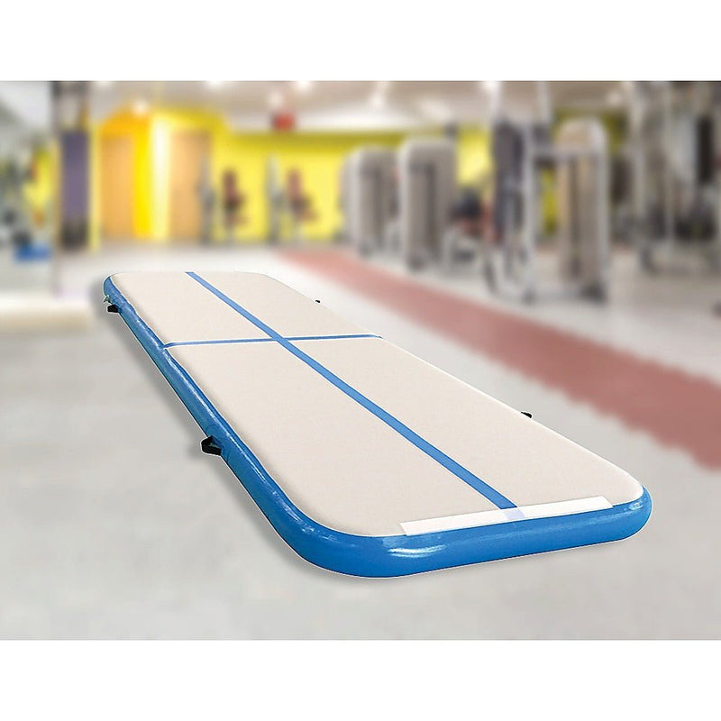 4m Inflatable Air Track Gym Mat Airtrack Tumbling Gymnastics Tumbling with Pump Payday Deals