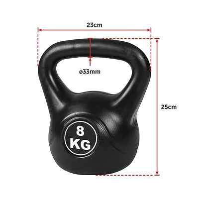 4pcs Exercise Kettle Bell Weight Set 20KG Payday Deals