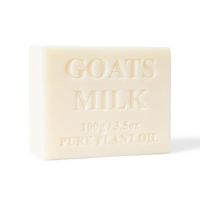 4x 100g Goats Milk Soap Bars - Natural Creamy Scent Pure Australian Skin Care Payday Deals