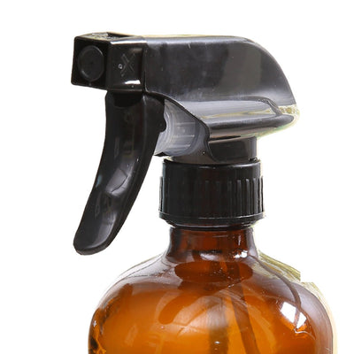 4x 500ml Amber Glass Spray Bottles Trigger Water Sprayer Aromatherapy Dispenser Payday Deals